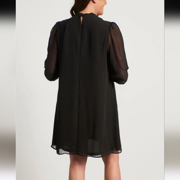 Myline Moda Black Dress / Size 44 - Picture 2 of 11